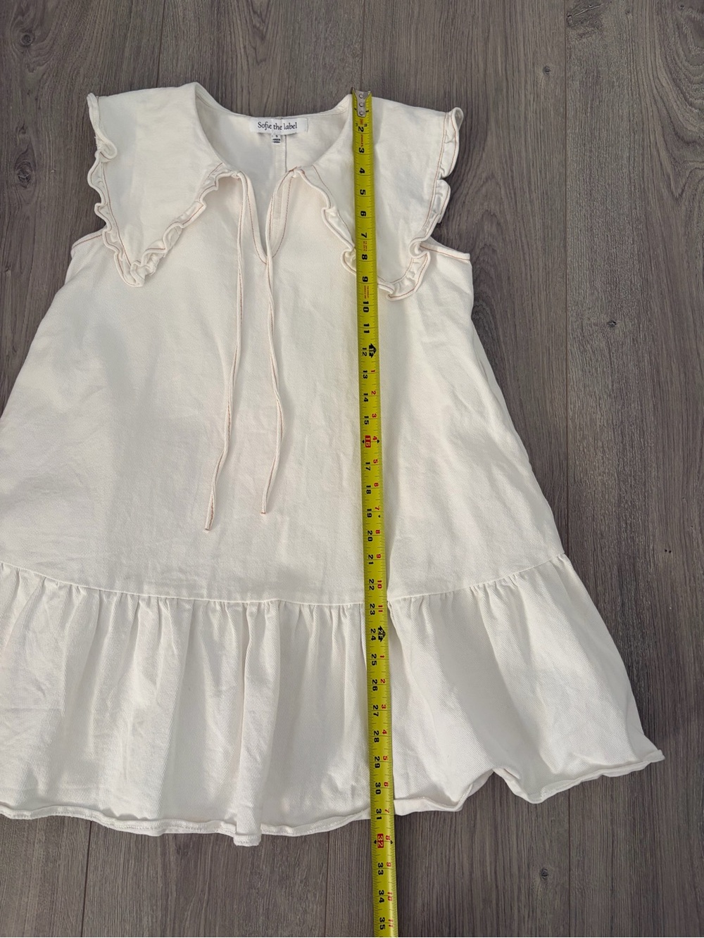 Sofie the Label Oversized Sailor Collar Mini Dress - Picture 9 of 9